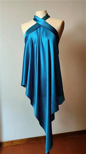 This is where my ideas take shape...through draping. #fashiondesign #draping #moulage #fashion #diy