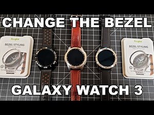 Change the BEZEL on the Samsung Galaxy Watch 3
