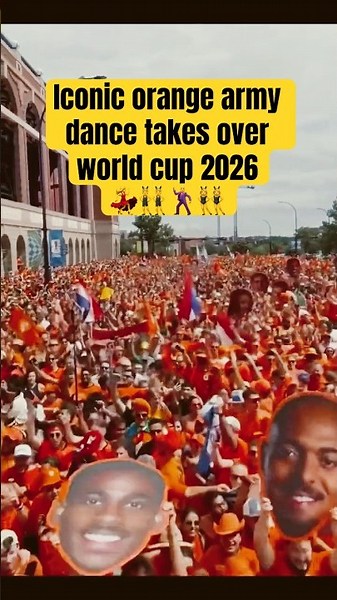 🔥 DUTCH FANS GO WILD! 🇳🇱 Iconic Orange Dance Takes Over World Cup 2026