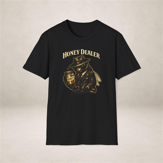 Honey Shirt, Honey Bee, Honey Dealer, Beekeeping Gift, Animal Gangster Print - Etsy