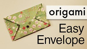 Easy Origami Envelope