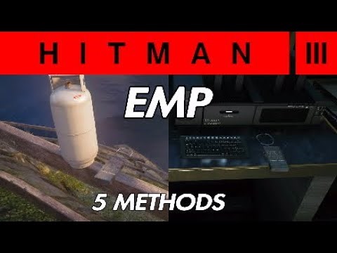 HITMAN 3, 5 ways to use the EMP device