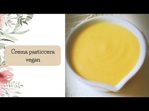 Crema Pasticcera Vegana