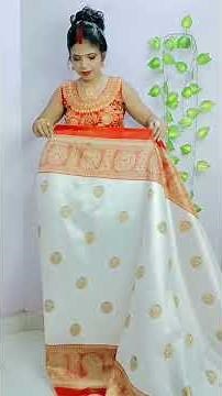 Bengali saree draping style/how to wear Bengali style draping