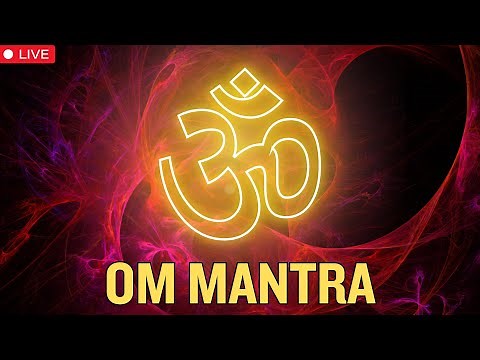 LIVE OM CHANT | 108 TIMES | MUSIC FOR YOGA & MEDITATION | AUM CHANTING | OM MANTRA