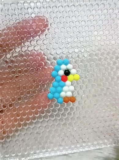 Create Stunning Aqua Beads Crafts with Emoji Birds
