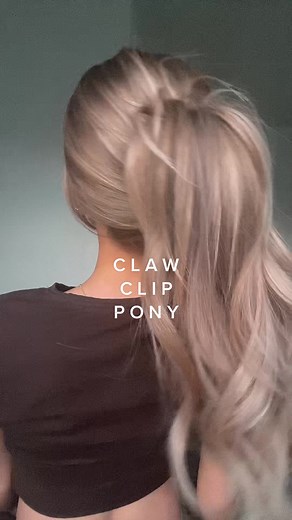 Easy Claw Clip Ponytail Tutorial for Long Hair