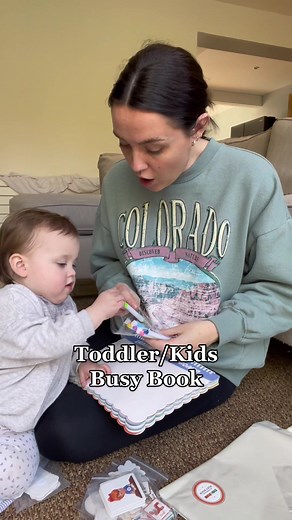 Educational Toddler Busy Book Review