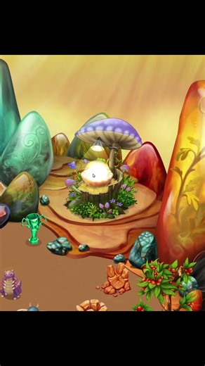 My singing monsters - hatch baarb amber island
