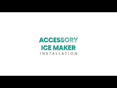 Hisense Fridge Ice Maker Installation