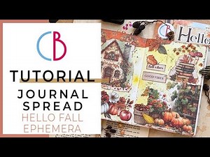 CiaoBella HelloFall - Art Journal Spread by ‪‪@alexandravaschuk‬