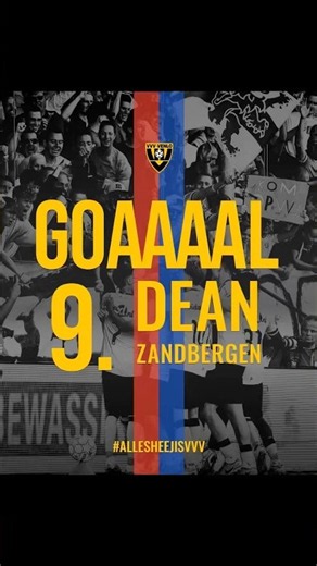 GOAL! - Dean Zandbergen in the 16th minute [1]-0. #football #highlights #goals #vvvemm #venlo #knvb