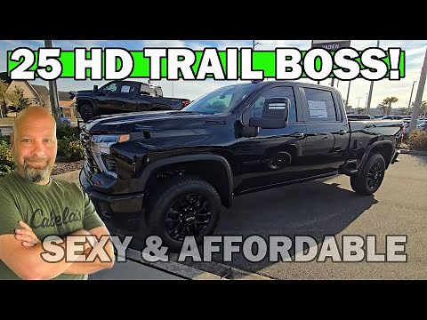 2025 Chevy Silverado 2500 Trail Boss Z71 Review Inside and Out
