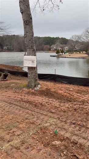 Seawall installation