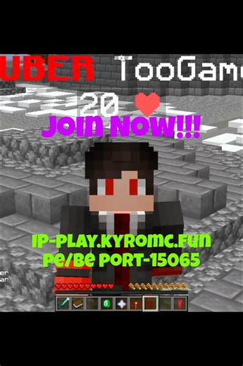 join The Best PVP Server KYROMC 💀#shorts #minecraft #cpvp q#kyromc