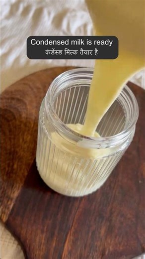 Two easy ways to make condensed milk at home #shorts #viral #recipe #cooking #food