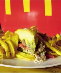 Epic McDonald's Challenge! Cooking A Huge Big Mac Combo | Outdoor Chef