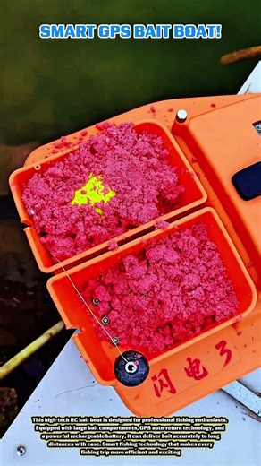 Amazing RC Bait Boat with GPS | Smart Fishing Technology You Must See 🎣🚤