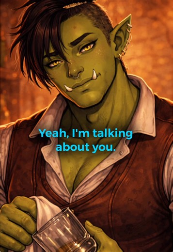 🎤🔥DUET DROP!!🔥🎤 I need a sarcastic, world-weary orc bartender to match me in this scene. Male and female VOs encouraged...let's goooooood! #voiceover #dndtok #voiceacting #learnontiktok #duetthis