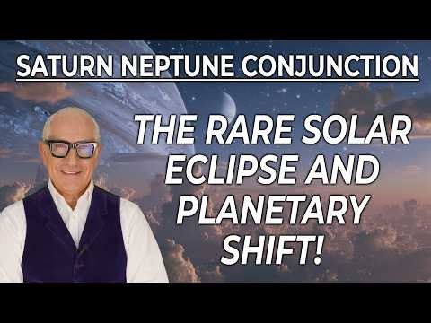 SATURN-NEPTUNE CONJUNCTION: THE RARE SOLAR ECLIPSE AND PLANETARY SHIFT!