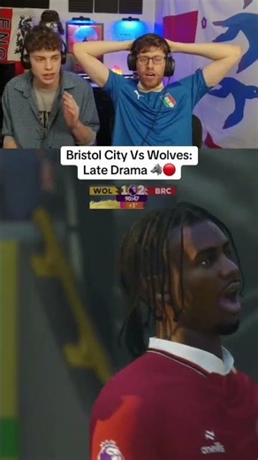 Bristol City Vs Wolves Late Drama 🐺🔴