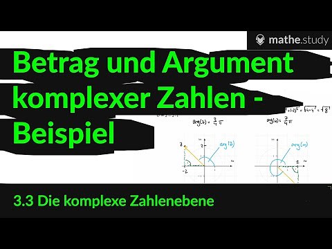 ▶ Betrag und Argument komplexer Zahlen - Beispiel (6/7) [ by MATHE.study ]