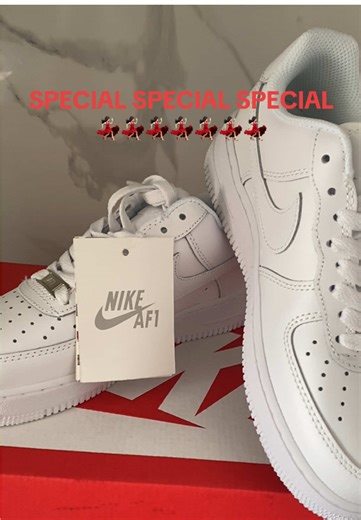 SPECIAL‼️‼️‼️‼️‼️ 2x Airforces (black or white) for R1500. THIS WEEKEND ONLY (11-12/10)