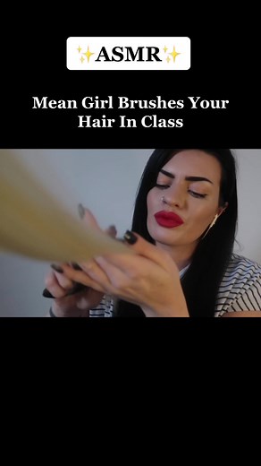 Find the full roleplay video on my Youtube Channel 🫶🏼 #asmr #asmrhairbrushing #asmrhair #asmrhairplay #asmrroleplay #asmrvideo #asmrsounds #hairplay #hairplayasmr