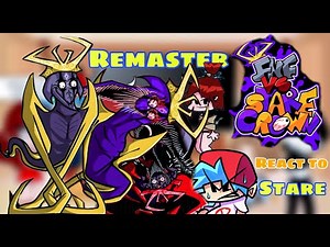 Starecrown || Fnf React To Definitive Edition FULL WEEK + Cutscenes || Remastered