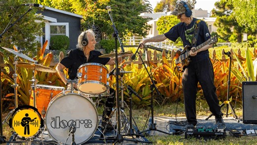 Watch Robby Krieger and John Densmore Unite Musicians Worldwide for “Riders on the Storm”