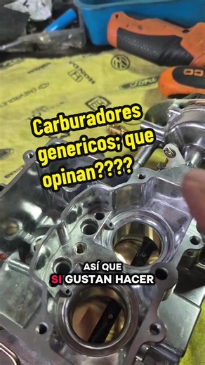 Carburadores genericos, son recomendables o no? Que opinan??? #carburador #chino #generico #gasolina #mecanica