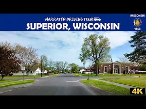 🚗 Superior, Wisconsin 🌊 4K Drive