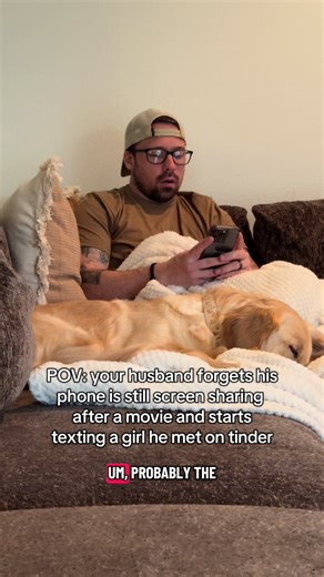 Husband Caught Cheating Via Screen Share After Movie Night