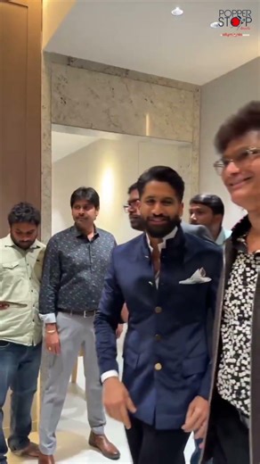 Akkineni Family Arrives at Allu Sirish & Nayanika’s Pre-Wedding Reception 😍 | Popper Stop Telugu