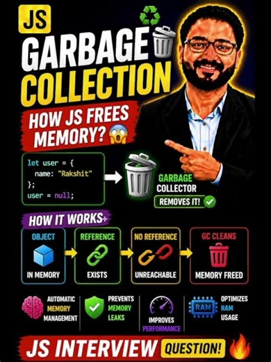 JavaScript Garbage Collection in 60 Seconds
