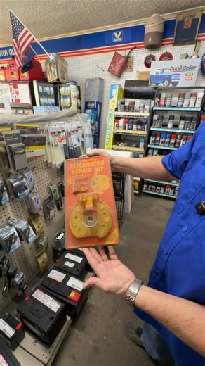 Stroud Auto Supply on Instagram: "Another rare find with Dan at Stroud Auto Supply! A vintage alternator repair kit 🧰✨ • • • #auto #dfwauto #fortworth #localbusiness"