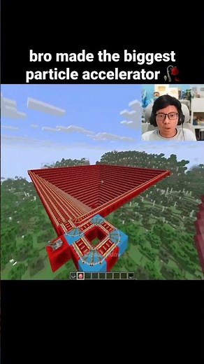 Minecraft Particle Accelerator Moment