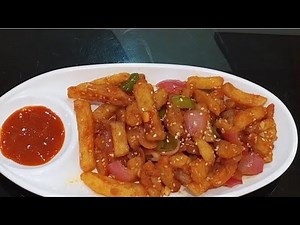 Crispy Honey chilli potato recipe.....