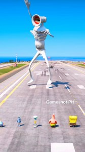 GTA V: Sponge Vs Megaphone #fbreels #spongebob #Patrick #megaphone #squidward | Gameshot PH