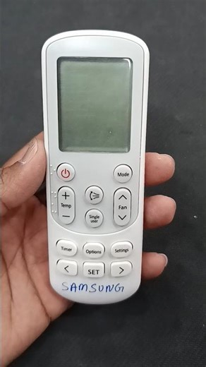 Samsung AC Remote Control🌧️🔥#samsung #ac #acremote #remote #remotecontrol #airconditioner #shorts