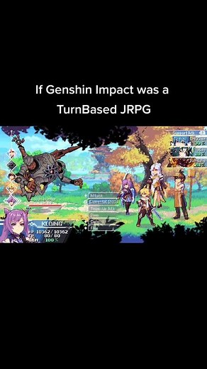 Genshin Impact Turn-Based Gameplay | Paimon's Food Fund