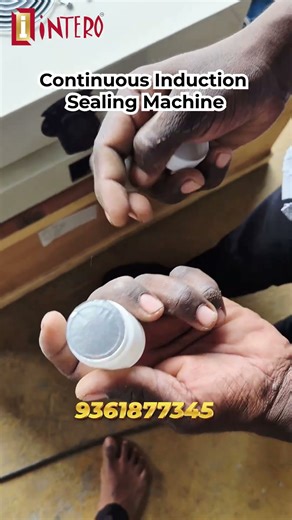 Continuous Induction Sealing Machine | Premium Airtight Seal for All Bottle Types