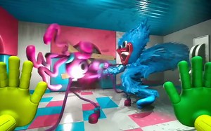 长腿妈妈VS Huggy Wuggy! Poppy Play Time