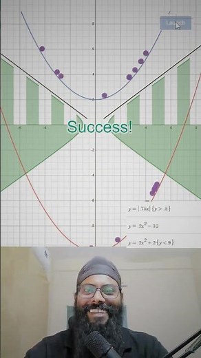 Graph Challenge 10 #desmos #jee #iit