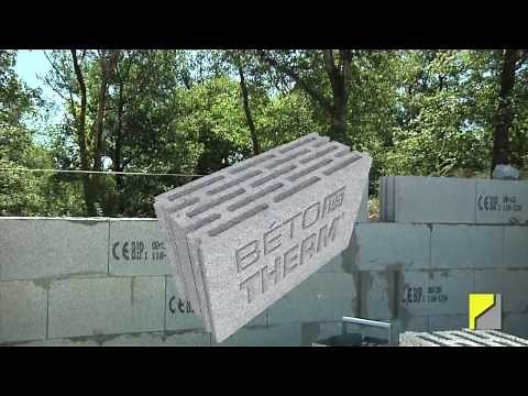 Bétotherm®105 - Le bloc béton isolant de BIP Bétons