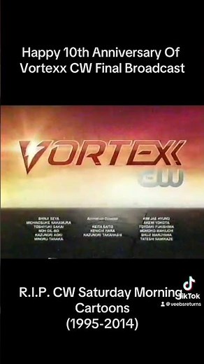 Happy 10th Anniversary Of Vortexx CW Final Broadcast