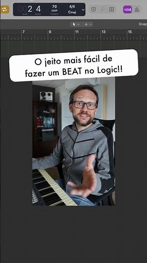 O jeito mais rápido e fácil de criar um BEAT incrível no #logicpro