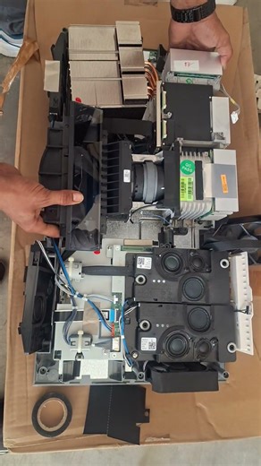 LG projector lens change