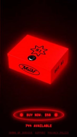 Opening the mysterious #MSCHF key box! #mschfkey #mschfbox #mysterybox #unboxing #shorts