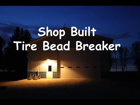 Shop Built Tire Bead Breaker